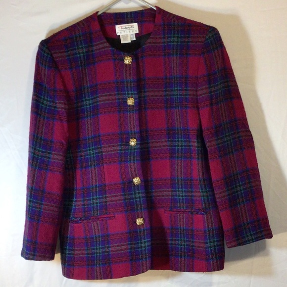 Talbots vintage blazer women’s size 12P wool blend - Picture 1 of 7